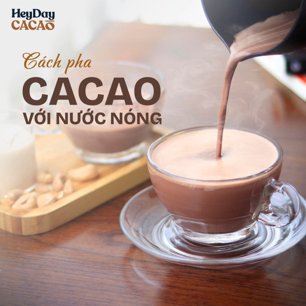 cách pha cacao sữa ngon cho barista mới vào nghề